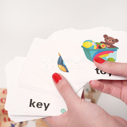 Montessori Spin and Spell Set